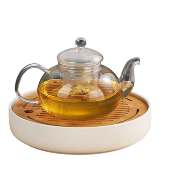 Glass Teapot with Detachable Infuser